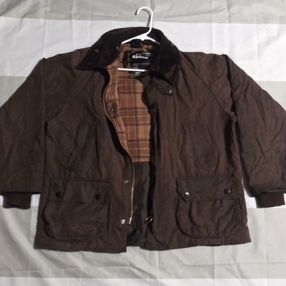 Barbour Men's Bedale Waxed Jacket- Brown - Picture 1 of 4